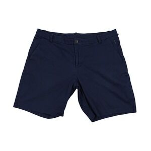 Lululemon Mens 38 Navy Blue  Golf Shorts Chino Performance Stretch Lightweight